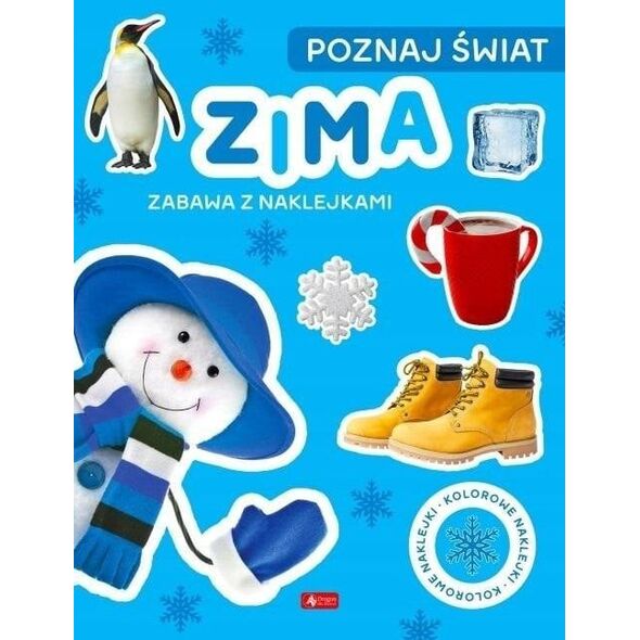 Poznaj świat. Zima. Zabawa z naklejkami EDUKAMP