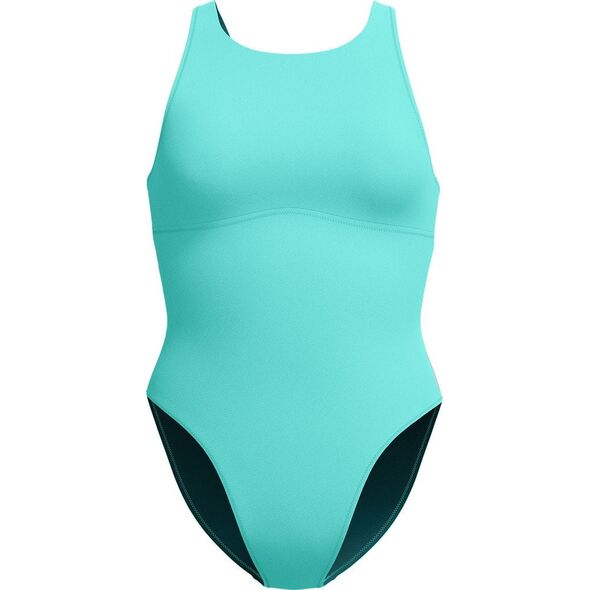 Damski Strój Kąpielowy Solid High Neck 1 Pc rozmiar L