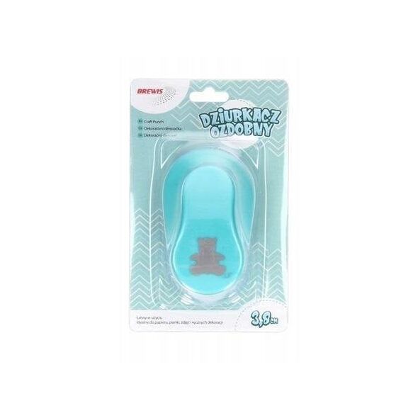 Διακοσμητική διάτρηση - Miś 3,8cm MIX