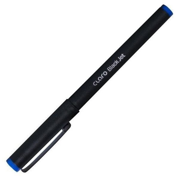 Στυλό Claro Black Jet 1mm μπλε (10τμχ)