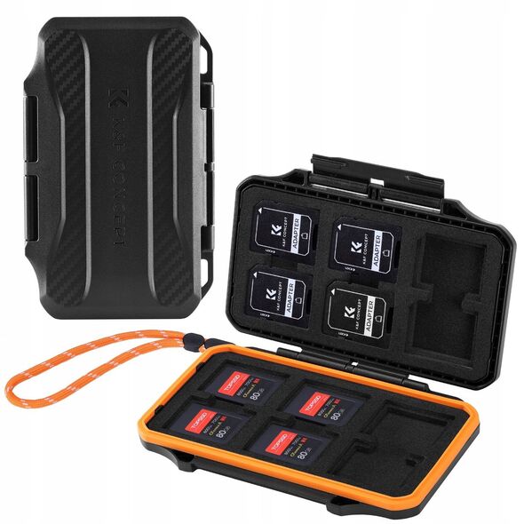 Σκληρή Θήκη Etui Κουτί για Κάρτες 24x Sd / Sdxc / Sdhc / Cf Cfexpress Τύπου A / Kf31.109