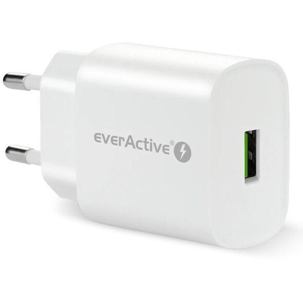 Ładowarka sieciowa 1X USB 18W QC3.0 Biała