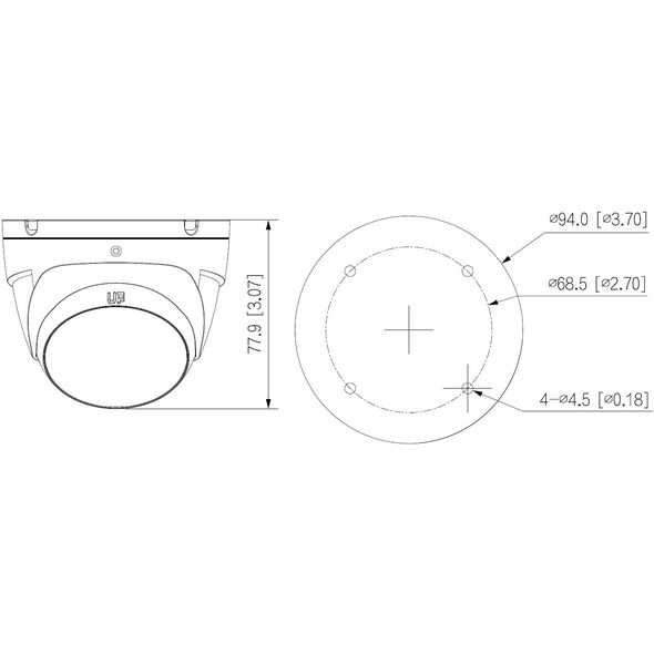 Kamera  Dahua HAC-T2A21P-U-0280B