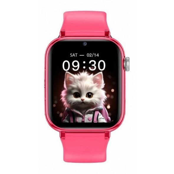 MaxCom FW59 Kiddo 4G Pink 4,7 cm (1.85") IPS 27 mm Cyfrowy 240 x 280 px Ekran dotykowy Różowy GPS
