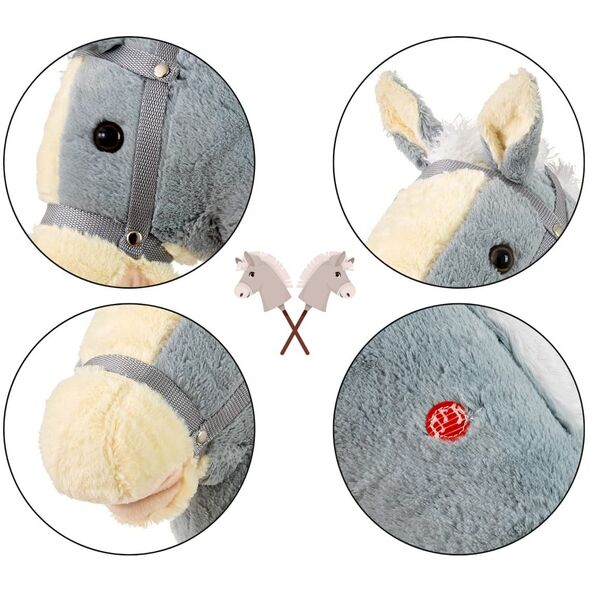 Milly Mally Hobby Koń na Kiju Grey