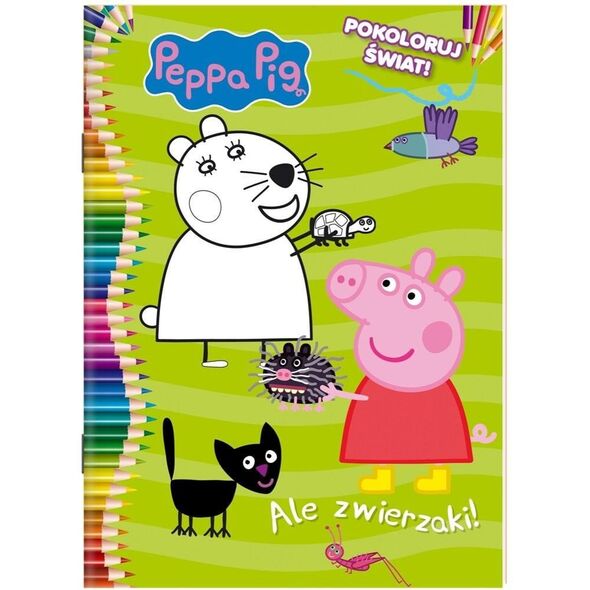 Peppa Pig. Pokoloruj świat cz.4