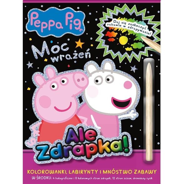 Peppa Pig. Ale zdrapka! cz.4 Moc wrażeń