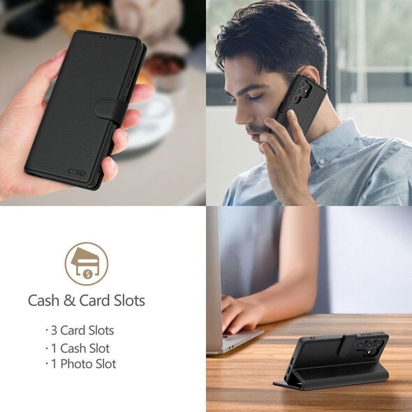ΠΟΡΤΟΦΟΛΙ TECH-PROTECT NOTHING PHONE 3A PRO ΜΑΤ ΜΑΥΡΟ