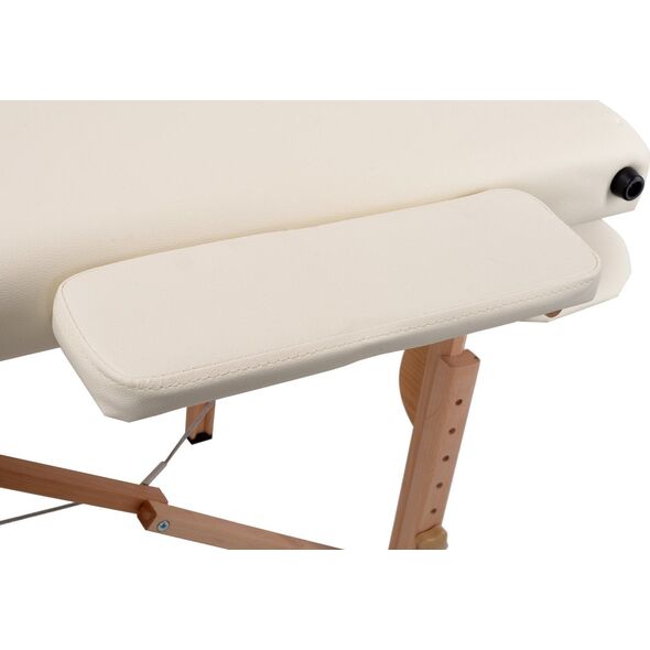 Bodyfit Stół, łóżko do masażu 2-segmentowe drewniane XXL (578)
