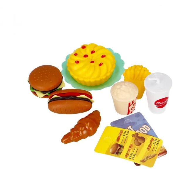 Σετ Κουζινικά Fast Food 17x19x7 Πλάτη Mega Creative 48/96