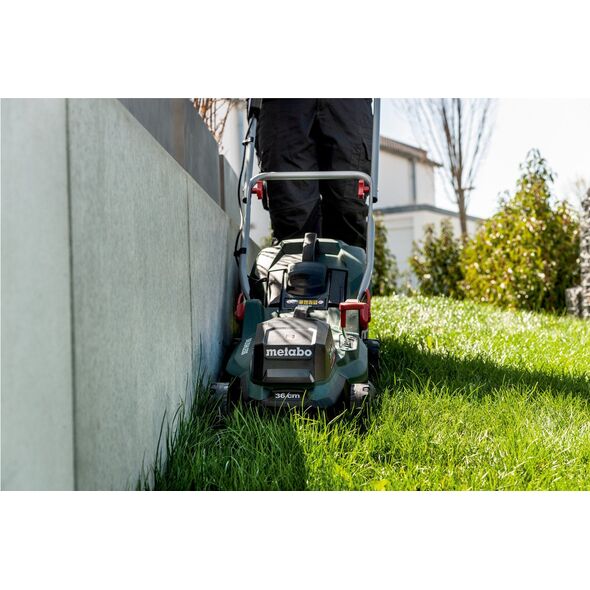 Χλοοκοπτική μηχανή μπαταρίας Metabo RM 36-18 LTX BL 36