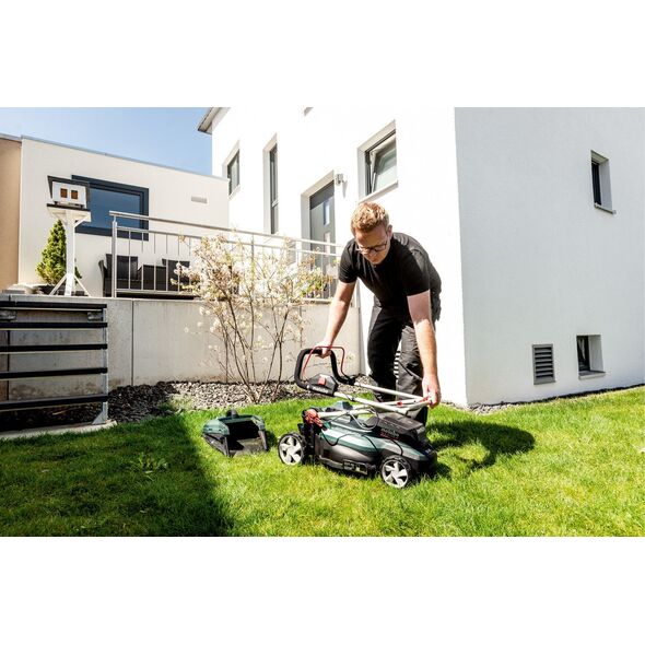 Χλοοκοπτική μηχανή μπαταρίας Metabo RM 36-18 LTX BL 36