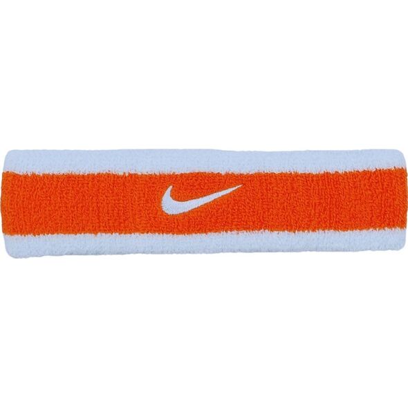Opaska na głowę Nike Swoosh błękitno-pomarańczowa N0001544450