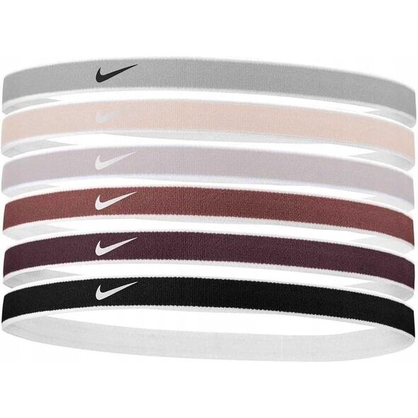 OPASKI NA WŁOSY NIKE 6 SZTUK NA GŁOWĘ N.100.2021.137.OS