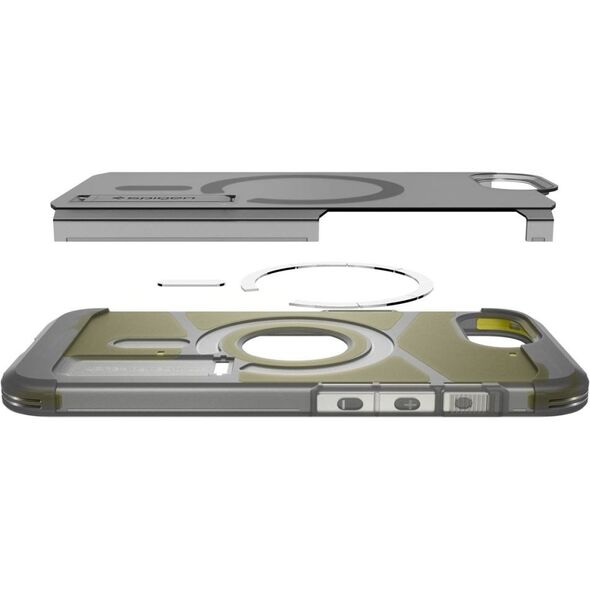 Θήκη Spigen Tough Armor Mag MagSafe Apple iPhone 16e Frost Black