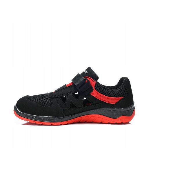 Elten Παπούτσια ELTEN Lonny Red Easy ESD S1P, μαύρα/κόκκινα 48 10369246 4030839348017