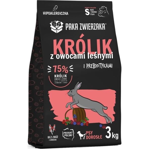 Paka Zwierzaka Paka Zwierzaka Seventh Heaven Królik z owocami leśnymi S 3kg