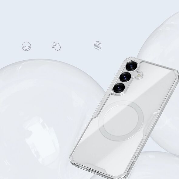 Θήκη Nillkin Nature TPU Pro Magnetic Case με MagSafe για Samsung S25+ - λευκό