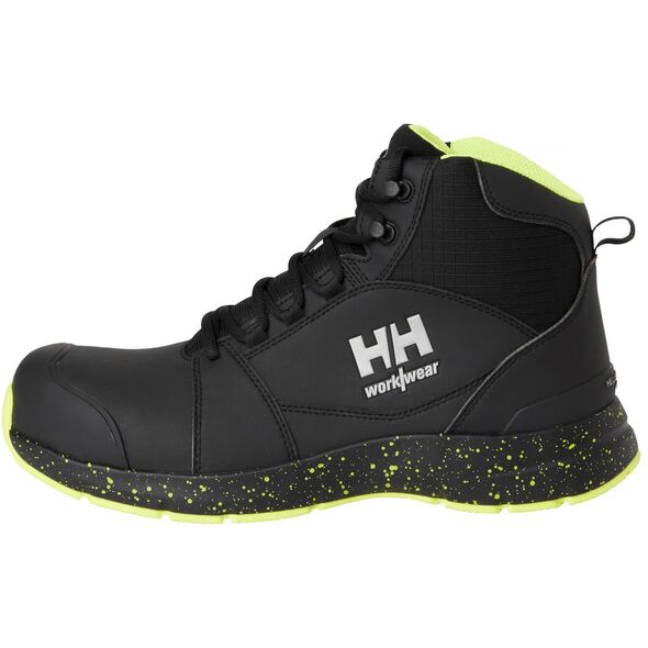 Παπούτσια HELLY HANSEN Barcode MXR Mid S3S, μαύρο/κίτρινο 47