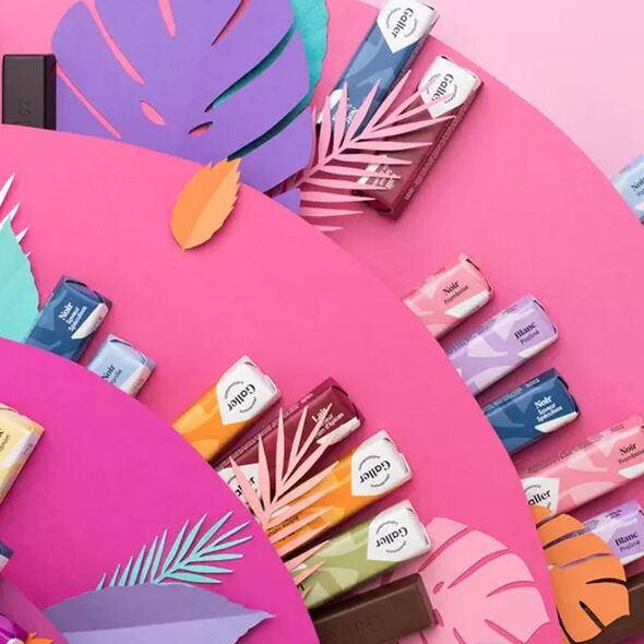 Κουτί δώρου με μίνι μπάρες Galler Mini Batons Assortment, 24 τεμ.