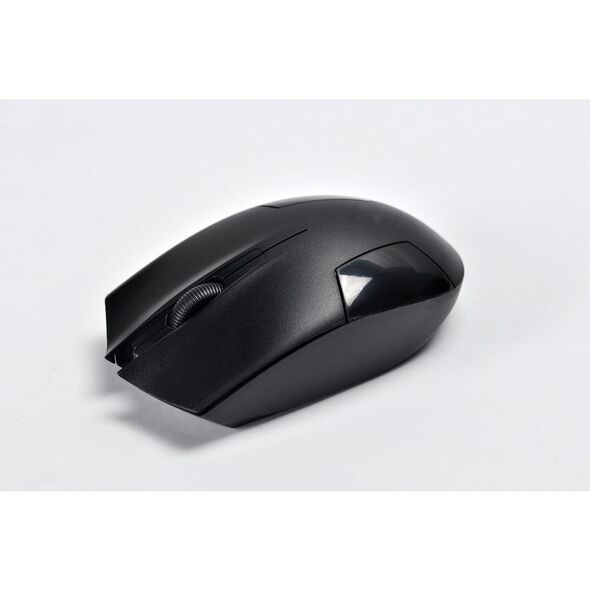 C-TECH ποντίκι WLM-08, ασύρματο, 1200DPI, 3 κουμπιά, USB nano receiver, μαύρο