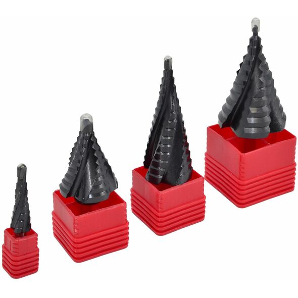 AWTOOLS ΣΠΕΙΡΟΕΙΔΕΣ ΒΗΜΑΤΙΚΟ ΤΡΥΠΑΝΙ M2-TiAlN / 4-45mm /BL