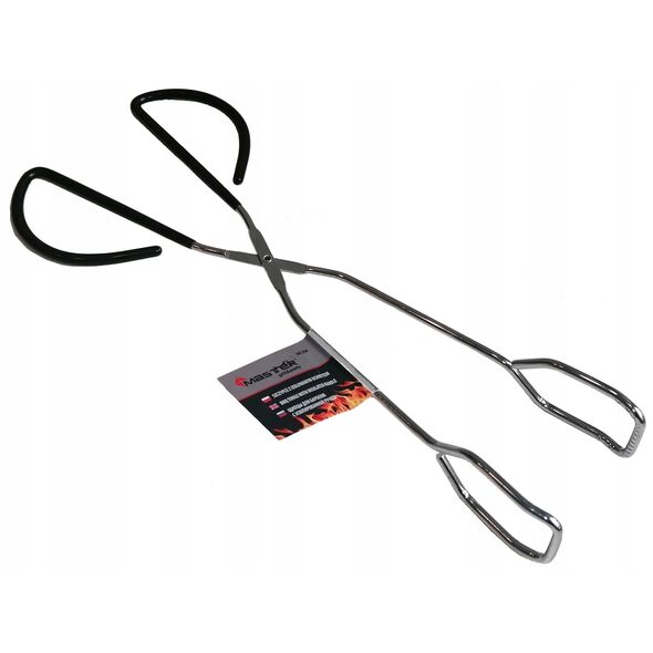 ΛΑΒΙΔΕΣ ΓΙΑ ΨΗΣΙΜΟ MASTER GRILL & PARTY 32cm ΧΡΩΜΙΟΥ ΧΑΛΥΒΑΣ