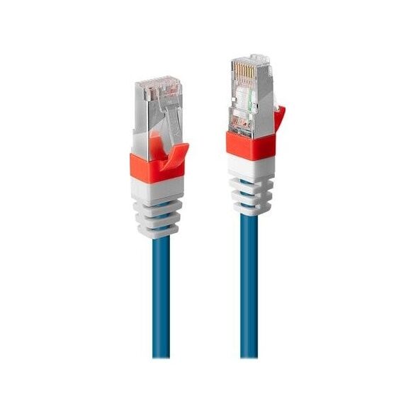 Καλώδιο Patch Lindy Cat6(A) SSTP / S/FTP PIMF μπλε 5.00m 10Gbit (45377)