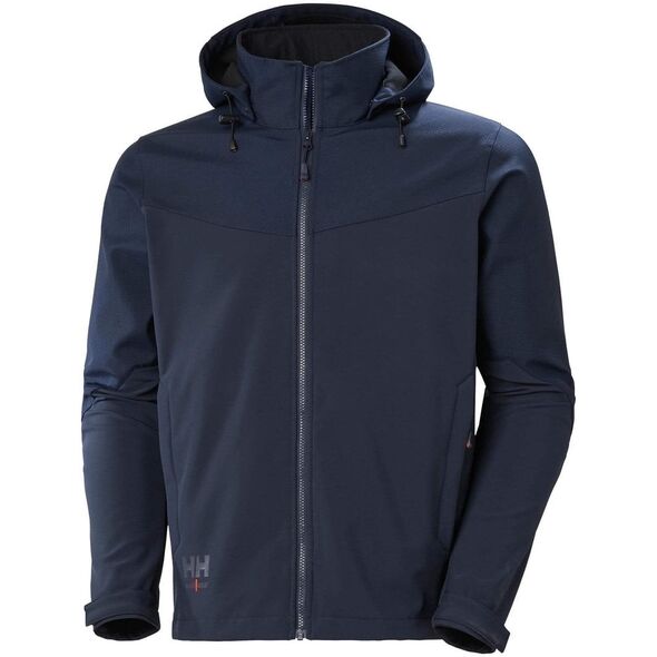 Ανδρικό μπουφάν Helly Hansen Jacket HELLY HANSEN Oxford Softshell, μπλε 3XL