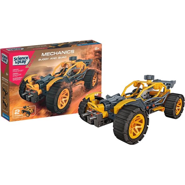 Clementoni CONSTRUCTOR BUGGY ΚΑΙ QUAD 75077BL 13768570 8005125750771