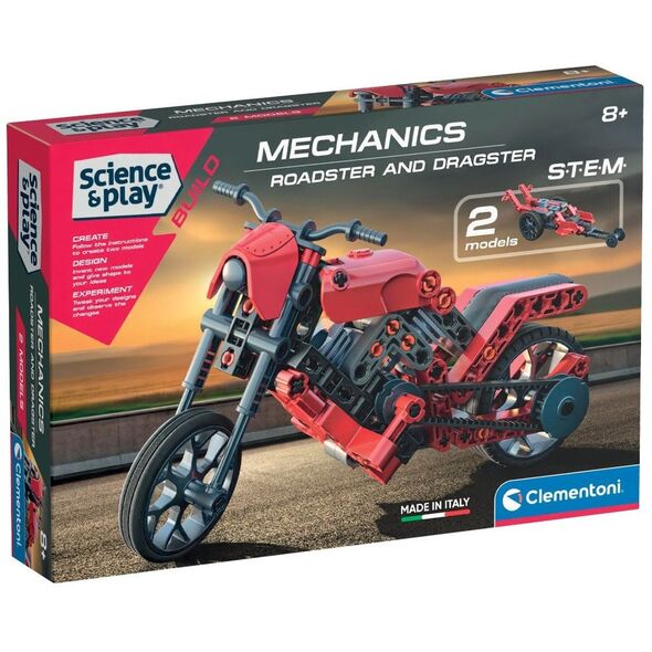 Clementoni CONSTRUCTOR ROADSTER AND DRAGSTER 13768572 8005125750795