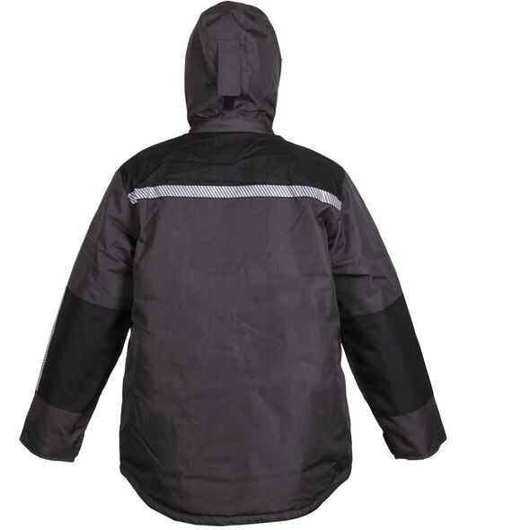 Ανδρικό μπουφάν Apple JACKET LONG ARCT GREY/BLACK WJ-8924 XXL