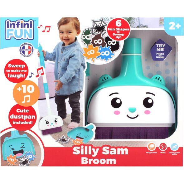 INFINI FUN Σκούπα Silly Sam, I22507