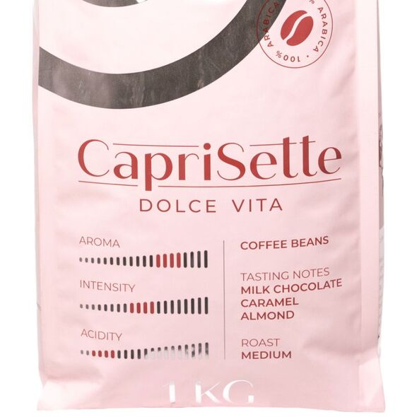 Κόκκοι καφέ Caprisette Dolce Vita, 1 kg