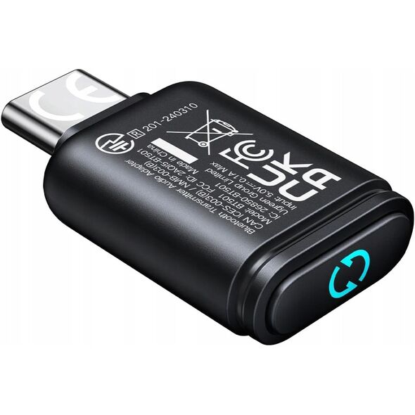 Προσαρμογέας ήχου Ugreen BT501 USB-C Bluetooth 5.3 με πομπό aptX - μαύρο