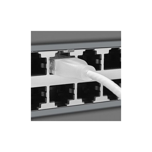 Wantec 7410 καλώδιο δικτύου Λευκό 10 m Cat6a