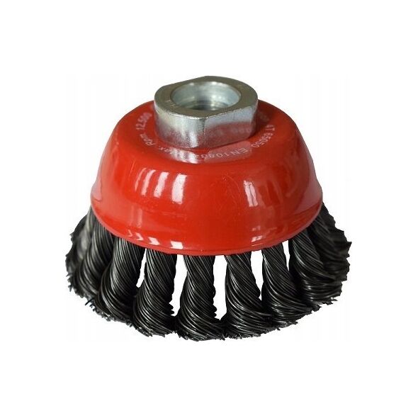 Abraboro Szczotka doczołowa 65 mm/ M14 ABRABORO - drut splatany 0,5 mm