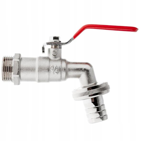 Σετ – βρύση 3/4" με έξοδο σε GZ 3/4" + βύσμα για σωλήνα 3/4" – mauser (50)