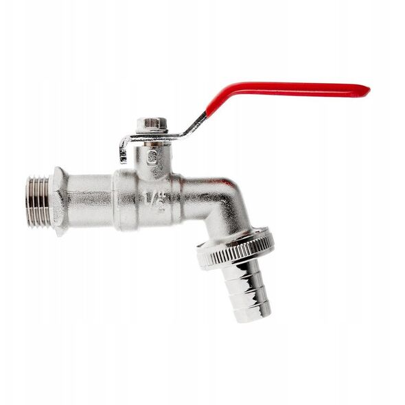 Σετ – βρύση 1/2" με έξοδο σε GZ 3/4" + βύσμα για σωλήνα 1/2" – mauser (50)