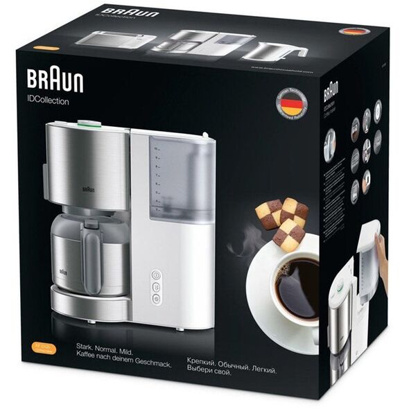 Καφετιέρα Braun KF5105WH λευκή