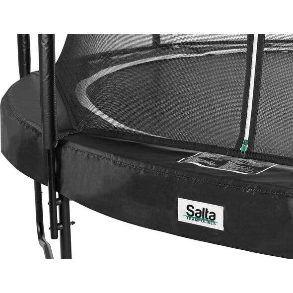 Trampolina ogrodowa Salta Premium Black Edition z siatką wewnętrzną 6 FT 183 cm
