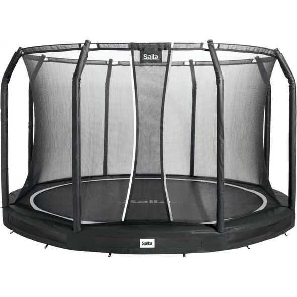 Trampolina ogrodowa Salta Trampolina ogrodowa Premium Ground Combo z siatką wewnętrzną 8FT 251cm (5851A)
