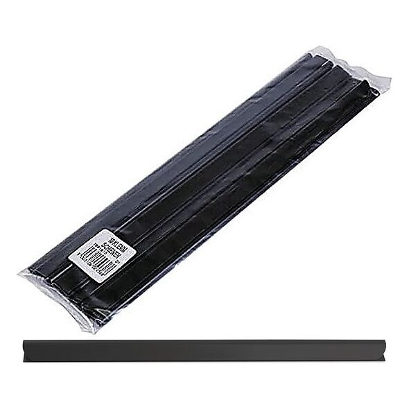 Grzbiety wsuwane Donau A4/4mm czarne (10) -
