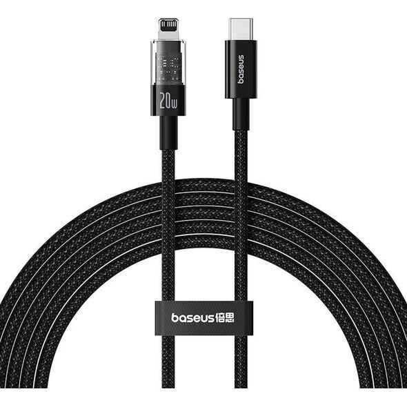 Καλώδιο Baseus Gem USP C-IP 20W 2m (μαύρο)