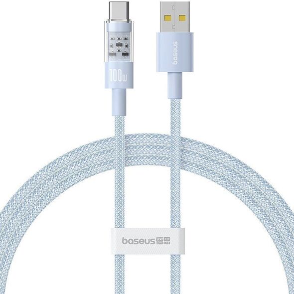 Καλώδιο Baseus Gem USB-USB C 100W 1m (μπλε)