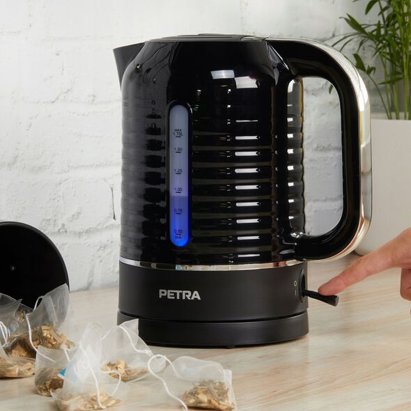 Ηλεκτρικός βραστήρας μαύρος 3000 W SALTER, 1,7 l