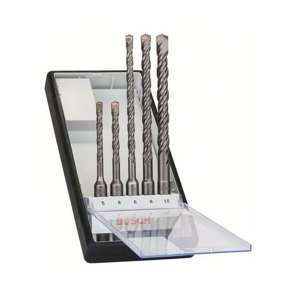 Wiertło Bosch do betonu SDS+ 5 6 10 8mm zestaw (B2607019927)