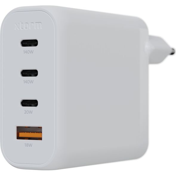 Ładowarka Xtorm Ładowarka cienna Ultra GaN2 140W 3xUSB-C PD,USB QC 3.0 Biała