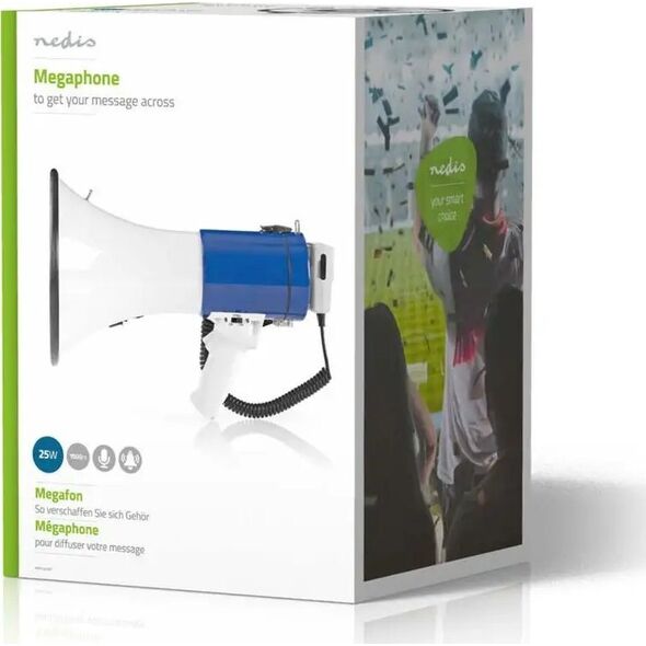 Mikrofon Nedis Nedis MEPH200WT Megaphone 25W