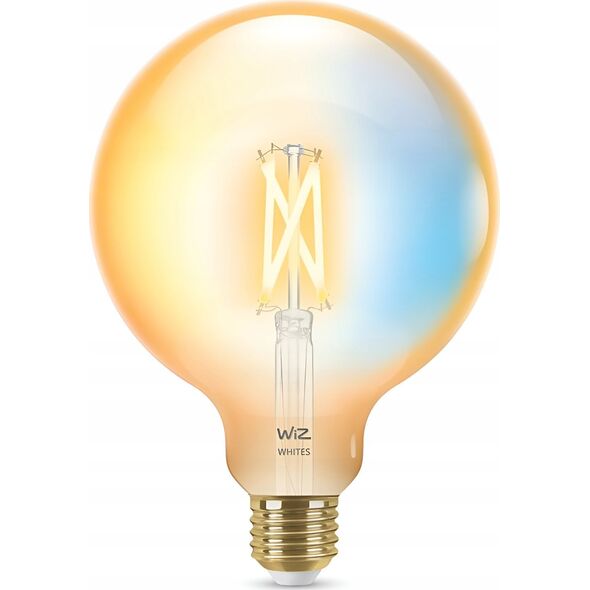 Signify WiZ Filament 50W E27 Globeform G125 Amber Einzelpack.